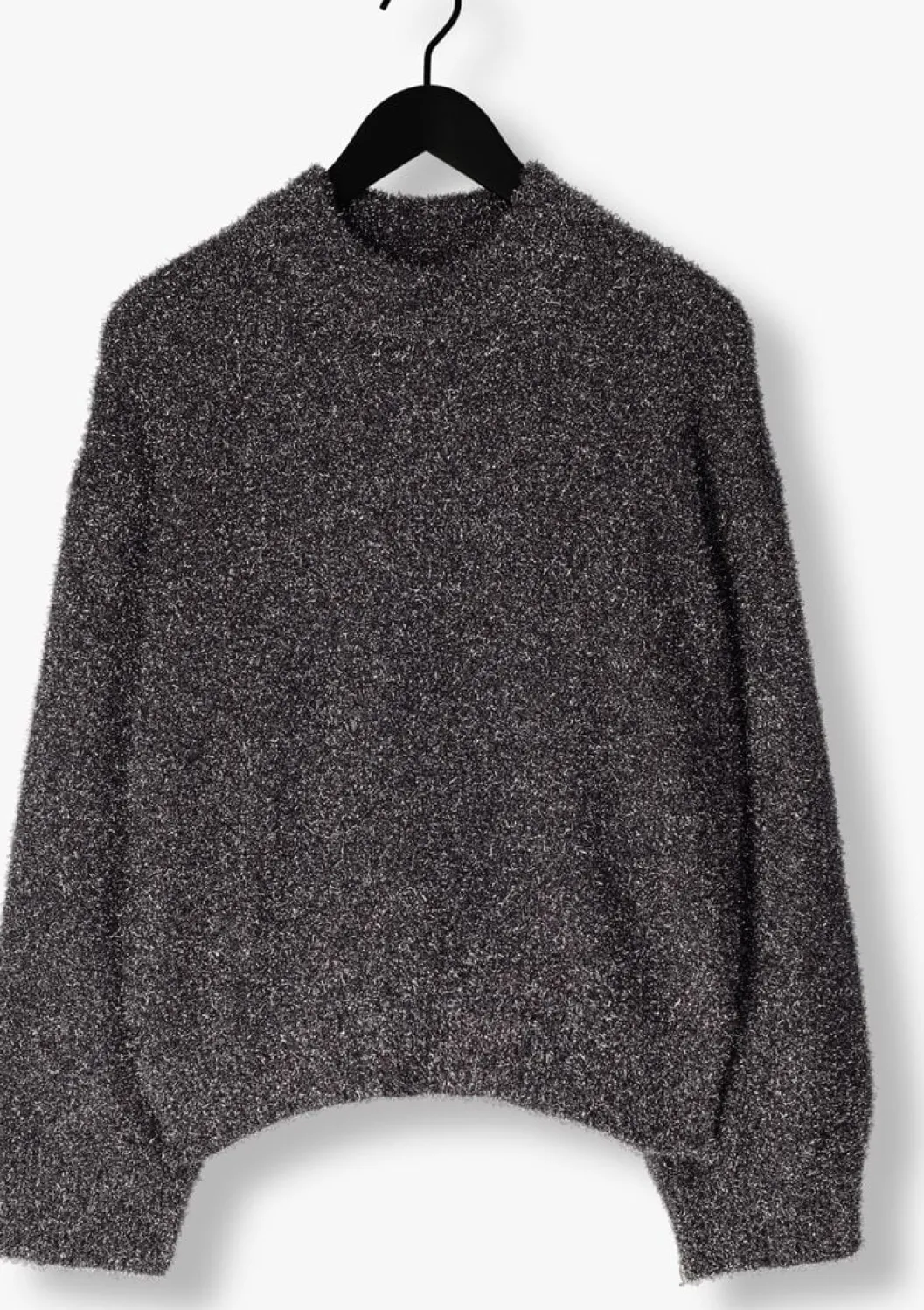 grijze second female trui lamilla knit o-neck