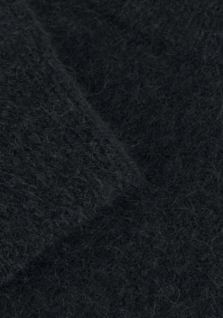 grijze second female trui brook knit drop shoulder o-neck