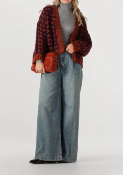 grijze second female vest matima t-neck tee