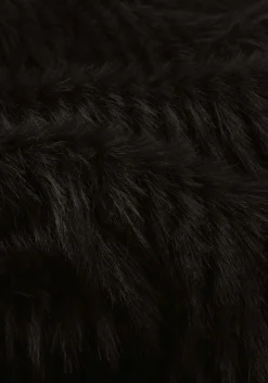 grijze stand studio faux fur jas genevieve coat