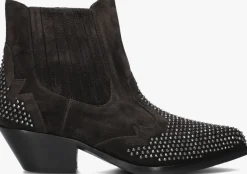 grijze stefano lauran enkellaarsjes 9706r