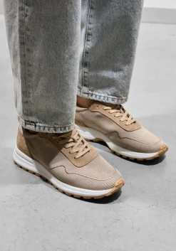 grijze stefano lauran lage sneakers lj2505