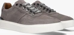 grijze stefano lauran lage sneakers star 003