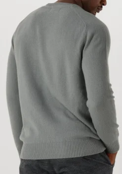 grijze stefano lauran trui crew l