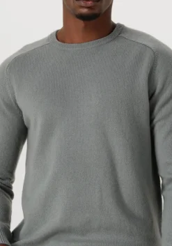 grijze stefano lauran trui crew l