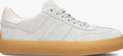 grijze tod's lage sneakers tod's sneaker