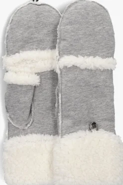 grijze ugg handschoenen bonded fleece flip mitten