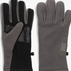 grijze ugg handschoenen fleece glove w tech