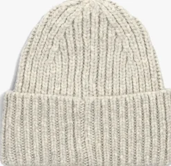 grijze ugg muts chunky rib beanie