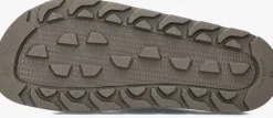 grijze woolrich slippers two bands sandal man