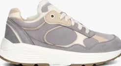 grijze xsensible lage sneakers combi met g sneaker