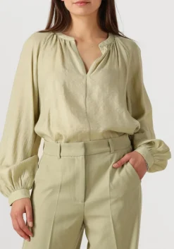 groene aaiko blouses alanza shine vis 511