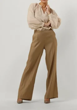 groene aaiko wijde broek searle shimmery vis 355