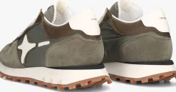 groene ama brand deluxe lage sneakers s.run