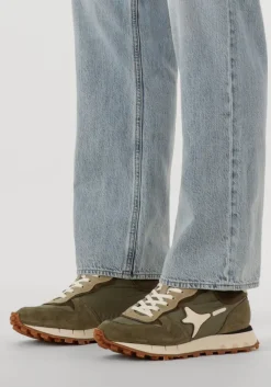 groene ama brand deluxe lage sneakers s.run