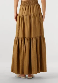 groene amaya amsterdam maxirok pearl skirt