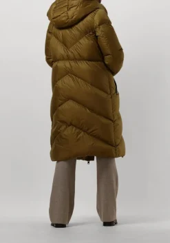 groene beaumont gewatteerde jas noel