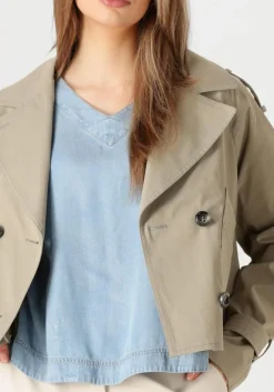 groene beaumont trenchcoats gracy short trench