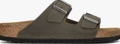 groene birkenstock slippers arizona heren