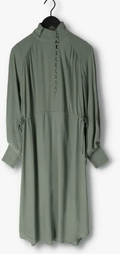 groene bruuns bazaar midi jurk lilli lyra dress