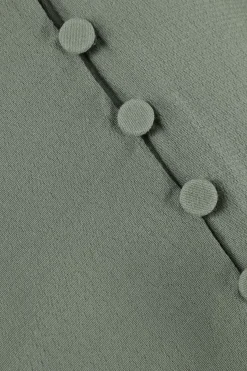 groene bruuns bazaar midi jurk lilli lyra dress