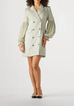 groene bruuns bazaar mini jurk trudy dress