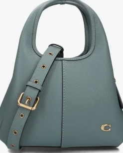 groene coach schoudertas lana