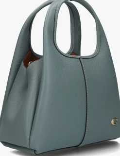 groene coach schoudertas lana