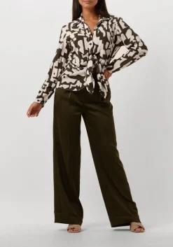 groene dante6 blouses print smock blouse