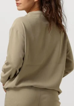 groene dante6 top thorn drawstring cord top