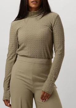 groene dante6 trui zane structured layering top