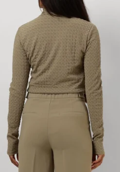 groene dante6 trui zane structured layering top