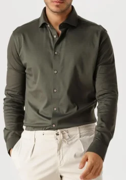 groene desoto luxury klassiek overhemd luxury hai 1/1
