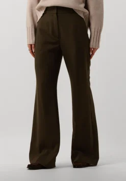 groene fiveunits flared broek olivia 085