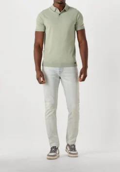 groene genti polo polo button ss k2046-1260