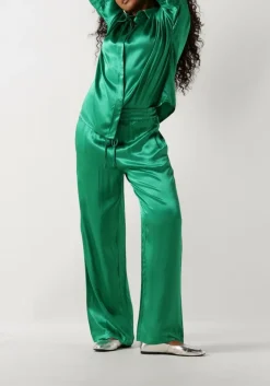 groene greek archaic kori wijde broek 110132