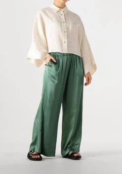 groene greek archaic kori wijde broek 110092