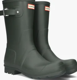 groene hunter regenlaarzen mens original short