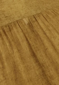 groene mes demoiselles midi jurk shirt diane