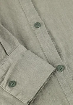 groene mos mosh mini jurk mmrielle linen dress