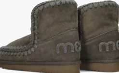 groene mou vachtlaarzen eskimo 18 glitter logo