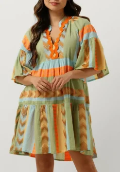 groene nema mini jurk bella