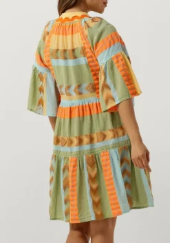 groene nema mini jurk bella