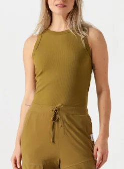 groene penn & ink top singlet