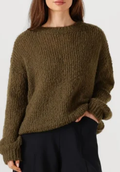 groene penn & ink trui jumper w25l246