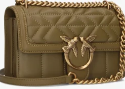 groene pinko schoudertas love one mini dc