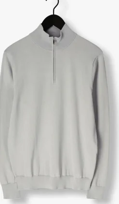 groene profuomo trui half zip luxury basic