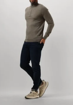 groene profuomo trui pullover half zip