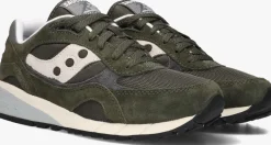 groene saucony lage sneakers shadow 6000 m