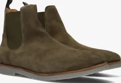 groene stefano lauran chelsea boots s3075
